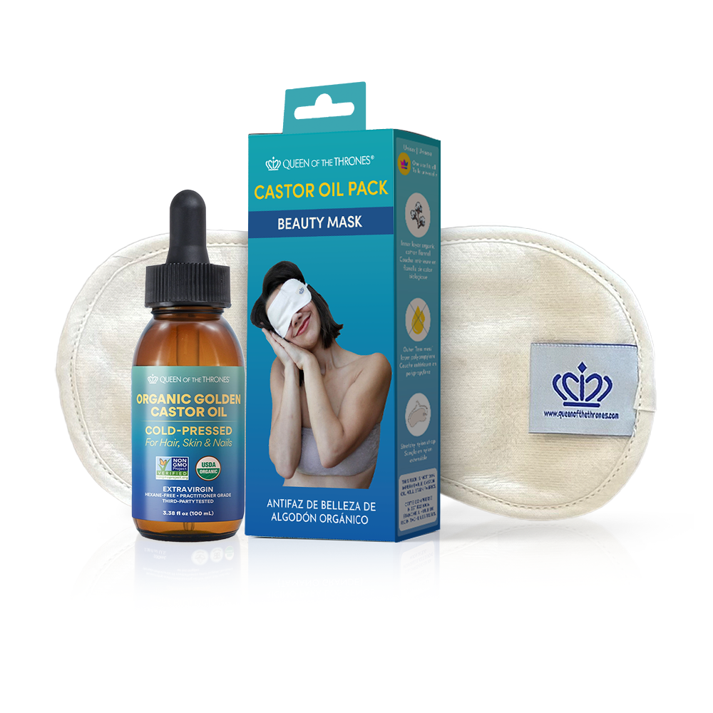 Castor Oil Beauty Sleep Mask Bundle