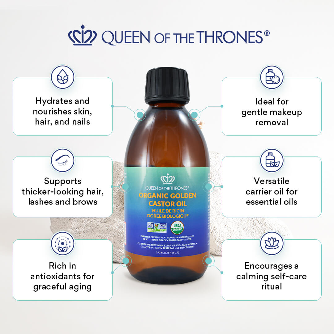 Organic Golden Castor Oil