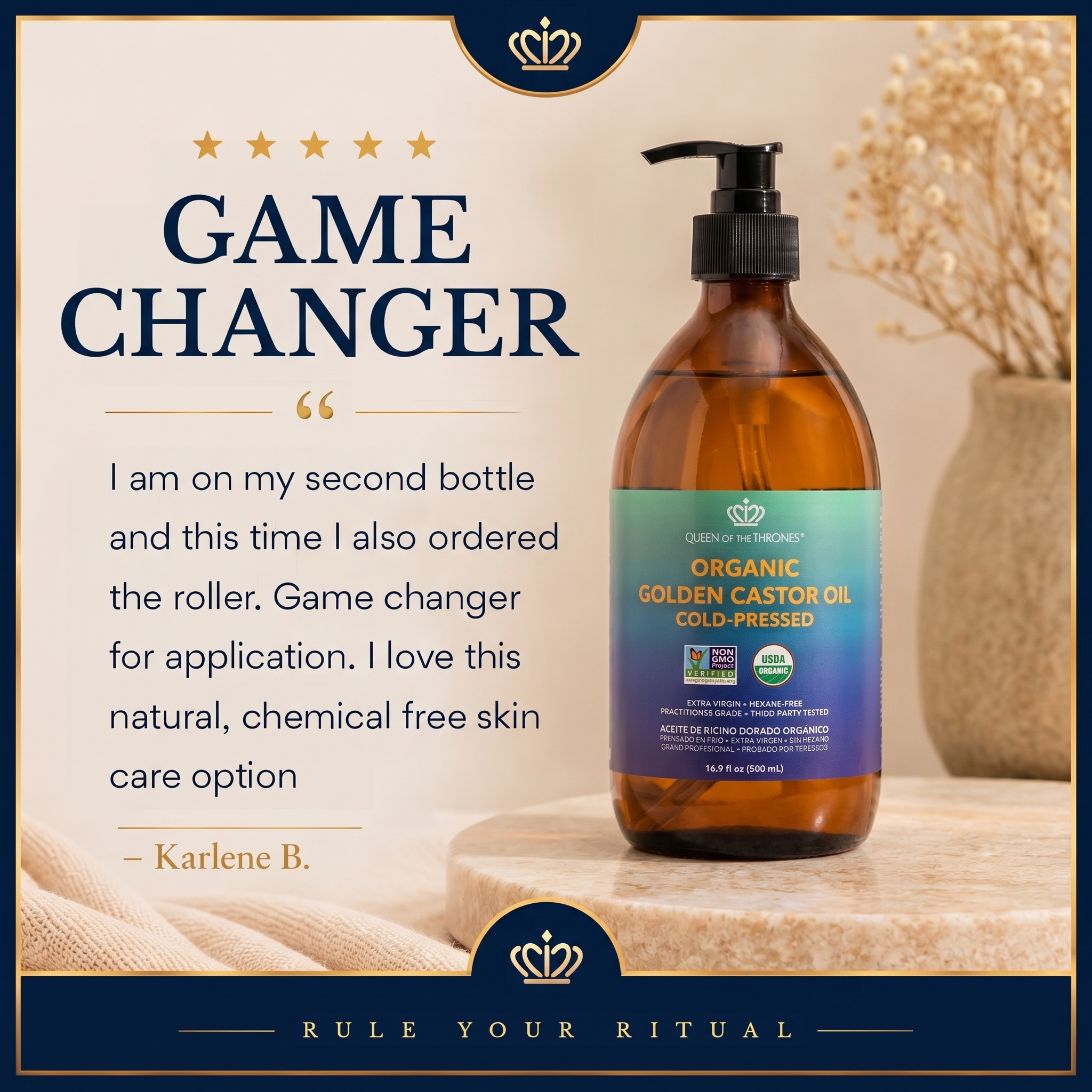 Buy One Large Oil, Get a Travel Size FREE!