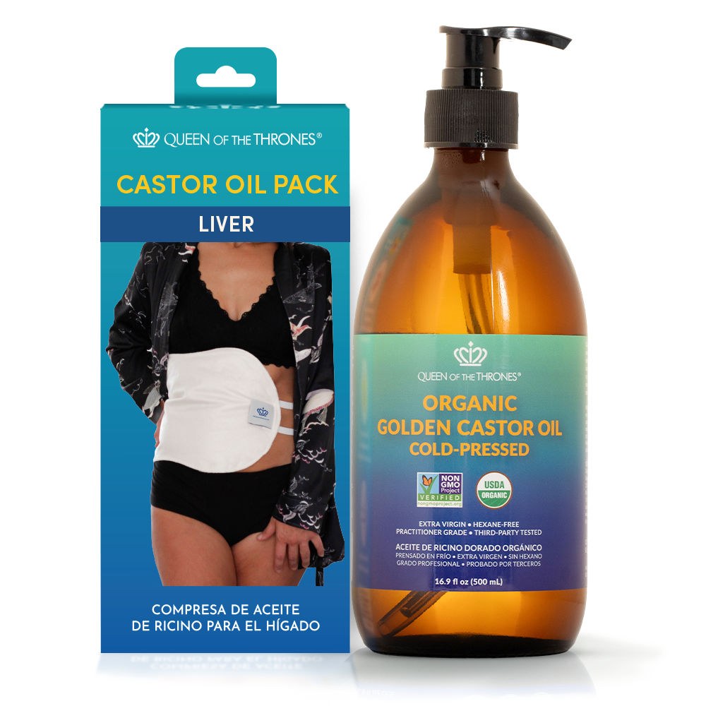 Castor Oil Pack Bundle for Liver