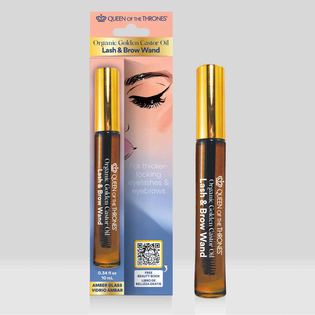 Varita de Aceite de Ricino para Pestañas y Cejas
