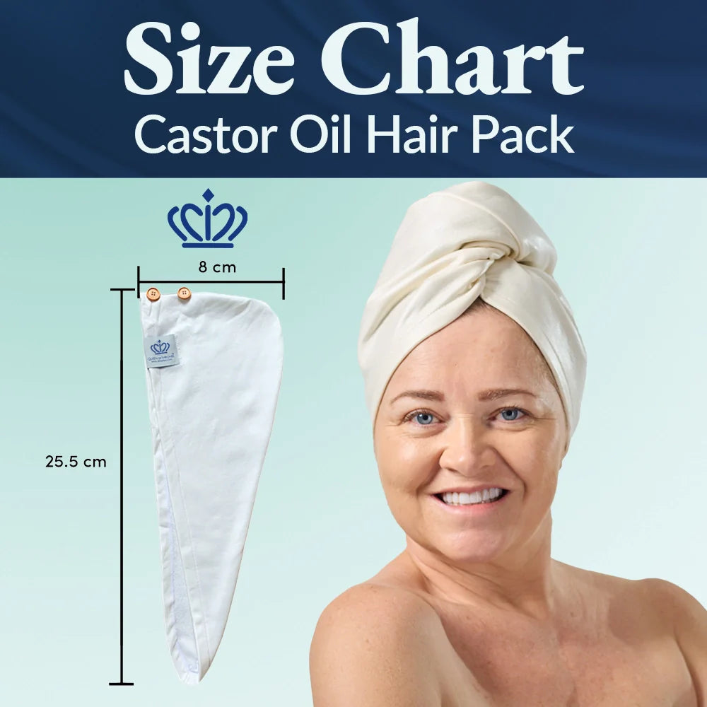 Castor Oil Beauty Hair Wrap Bundle