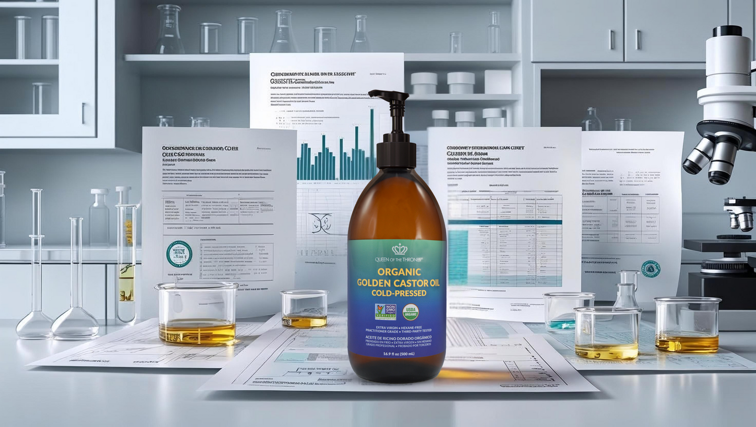 Setting the Record Straight: Queen of the Thrones® Castor Oil is Free of Phthalates