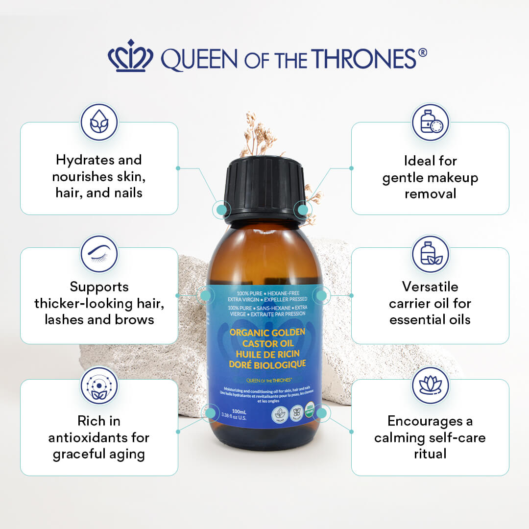 Organic Golden Castor Oil