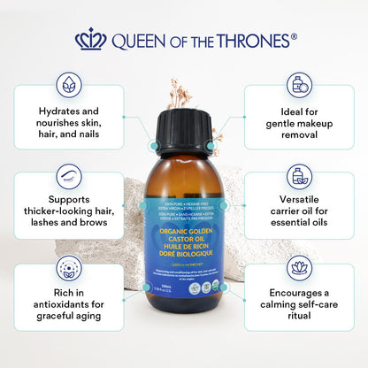 Organic Golden Castor Oil