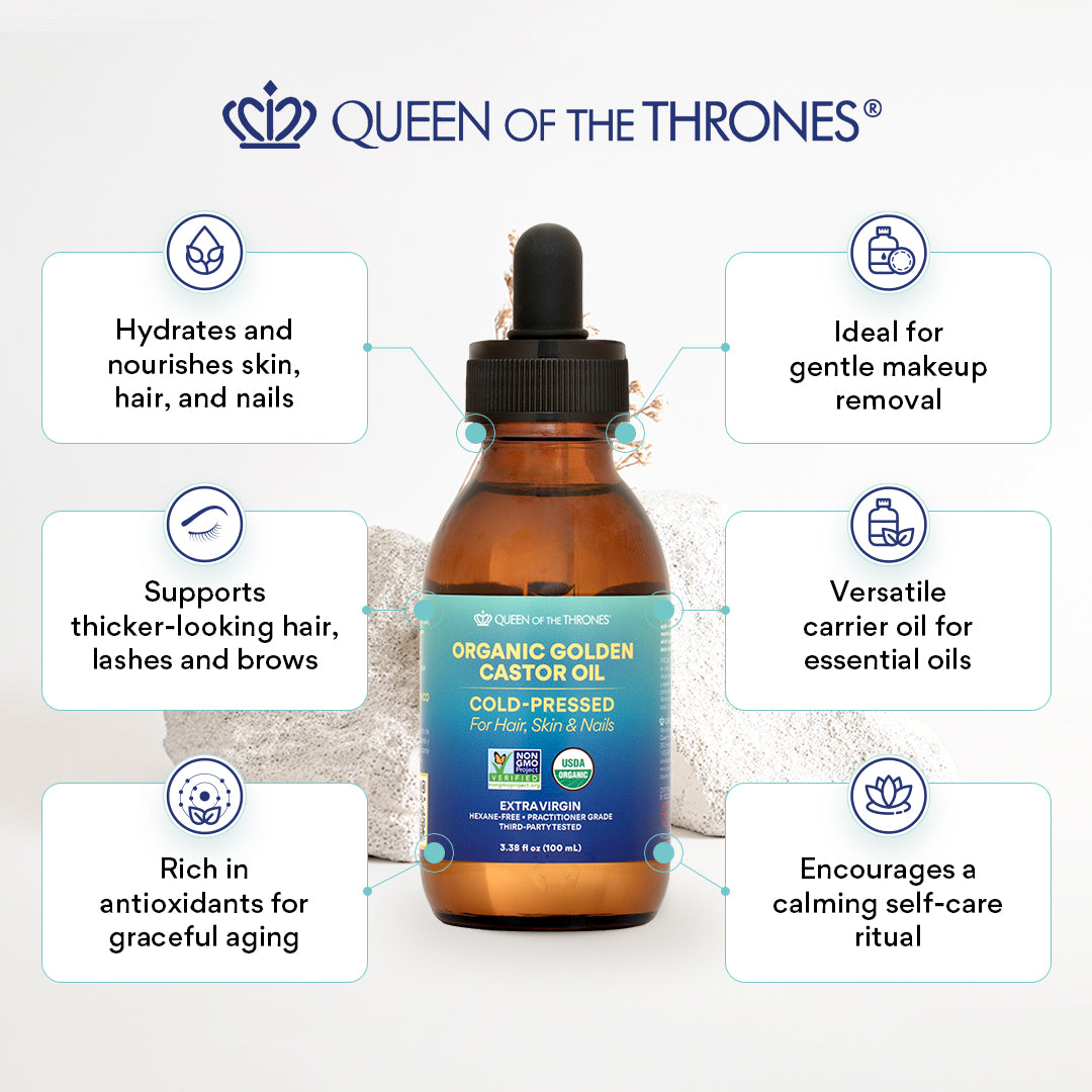 Organic Golden Castor Oil