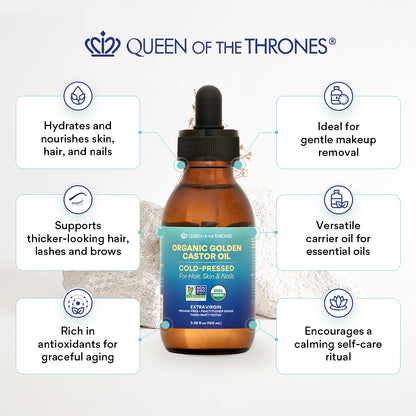 Organic Golden Castor Oil