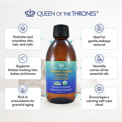 Organic Golden Castor Oil