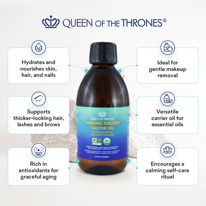 Organic Golden Castor Oil