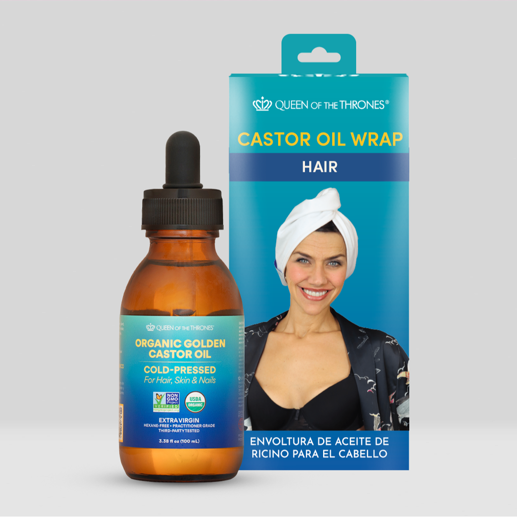 Kit de Crecimiento de Cabello con Aceite de Ricino
