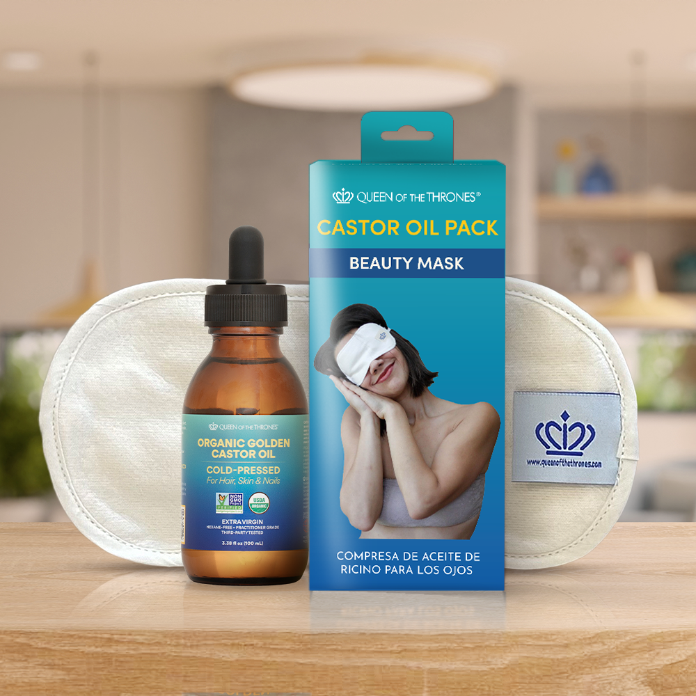 Castor Oil Beauty Sleep Mask Bundle