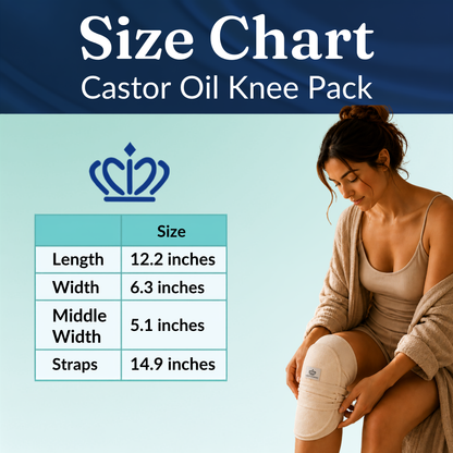 Knee Castor Oil Pack