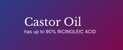 Rich in Ricinoleic Acid