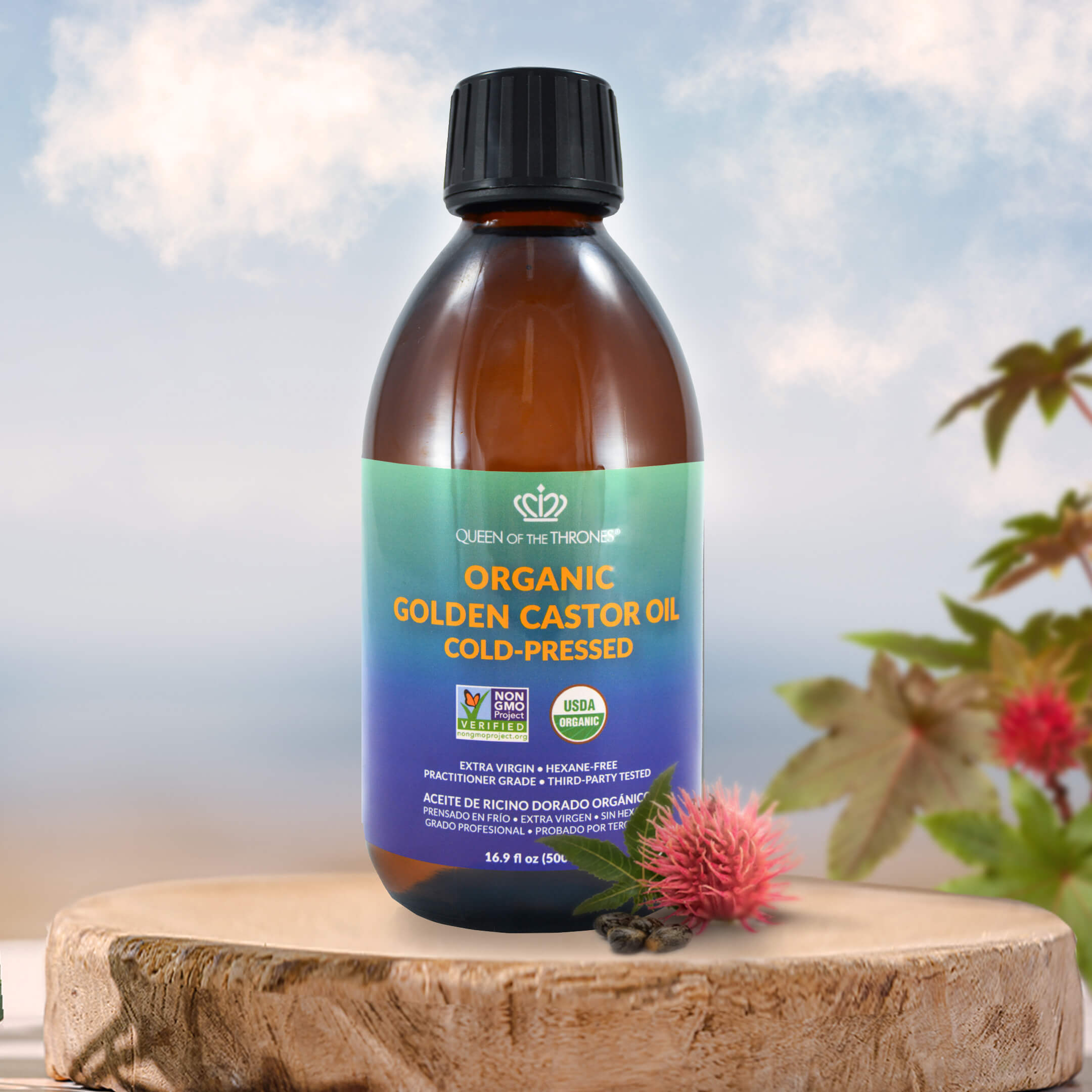 Organic Golden Castor Oil