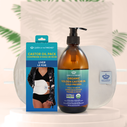 Liver Castor Oil Pack Bundle