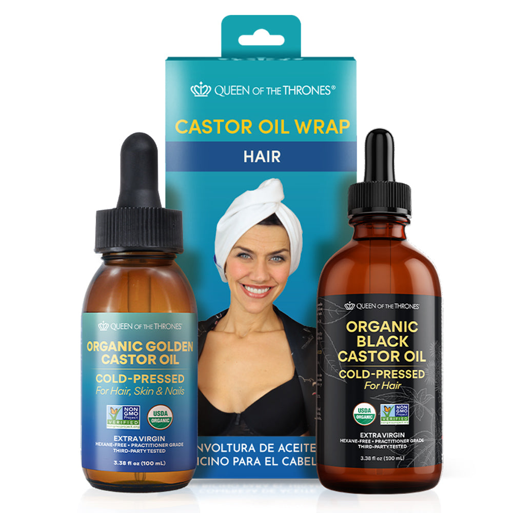 Castor Oil Beauty Hair Wrap Bundle