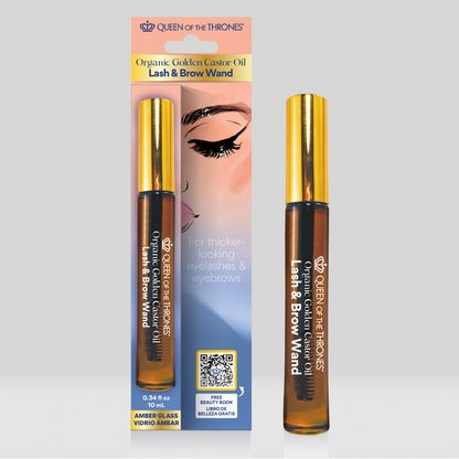 Varita de Aceite de Ricino para Pestañas y Cejas