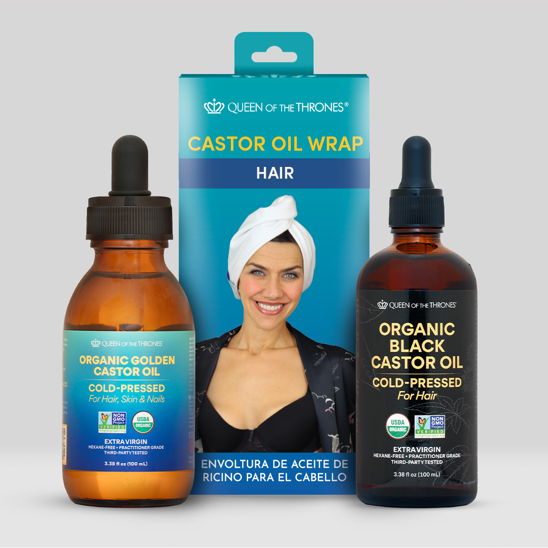 Castor Oil Beauty Hair Wrap Bundle