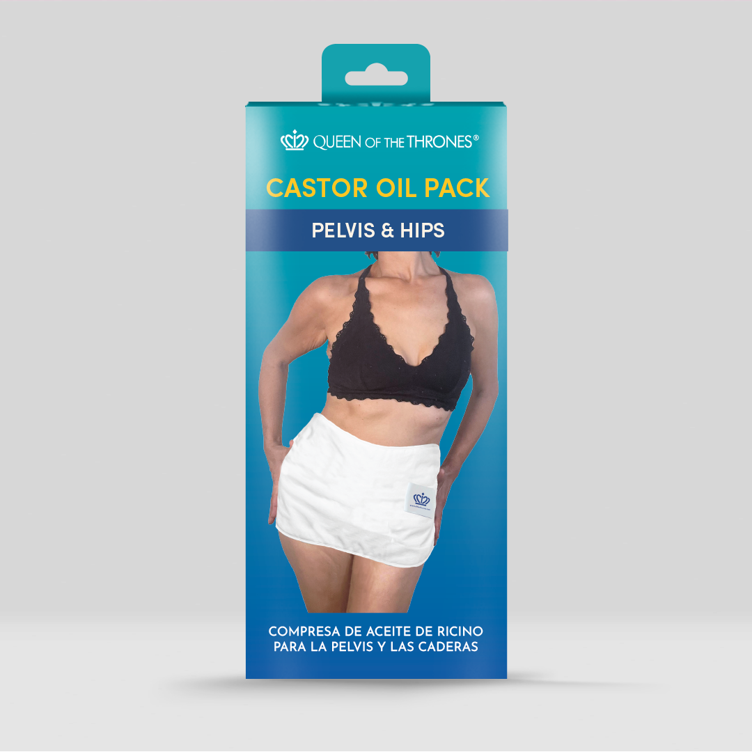 Castor Oil Pack for Pelvis