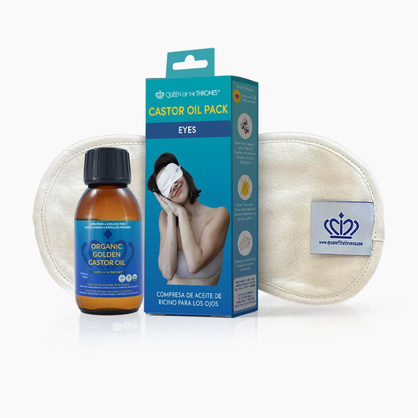 Castor Oil Beauty Sleep Mask Bundle