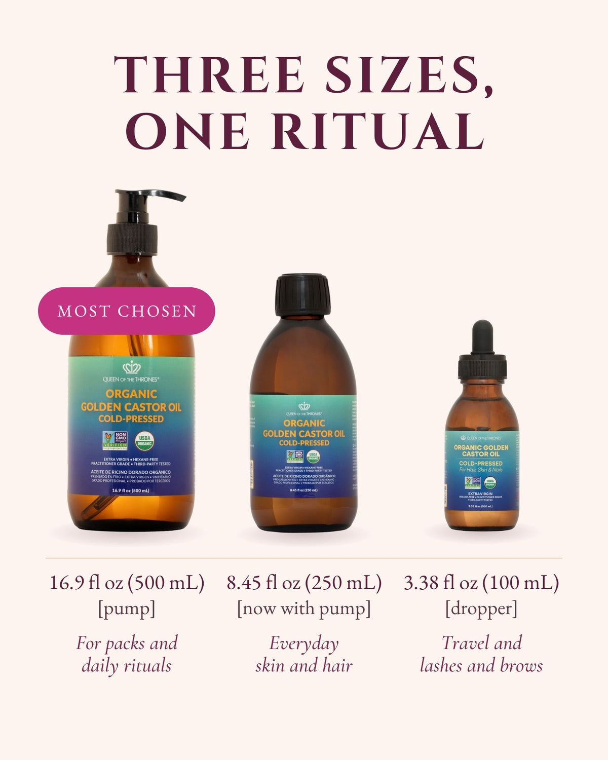 Organic Golden Castor Oil