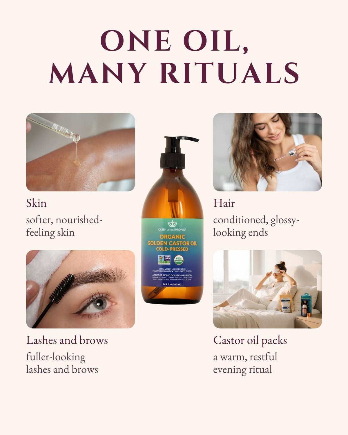 Organic Golden Castor Oil