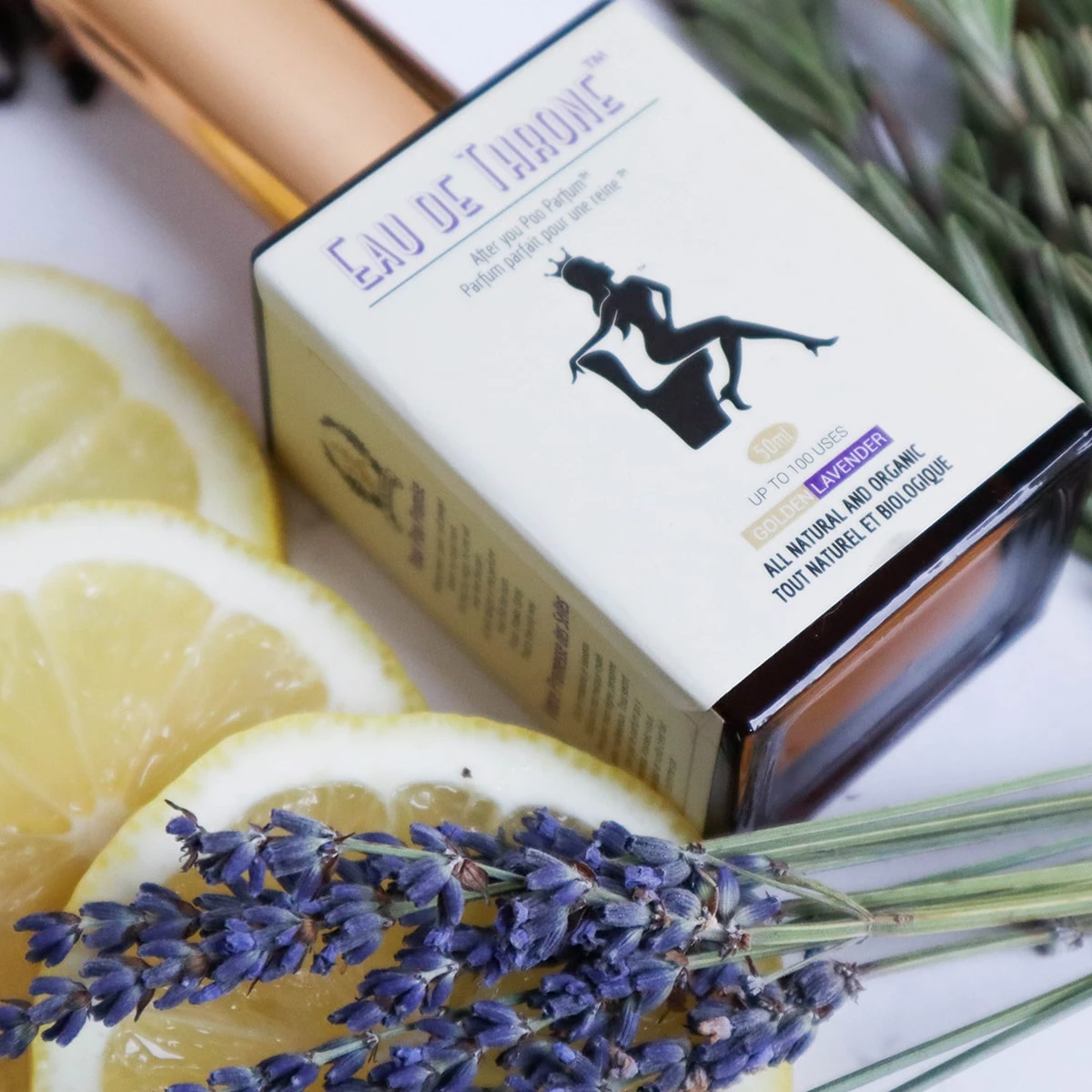 Queen of the Thrones Eau the Thrones is made of  a blend of organic essential oils