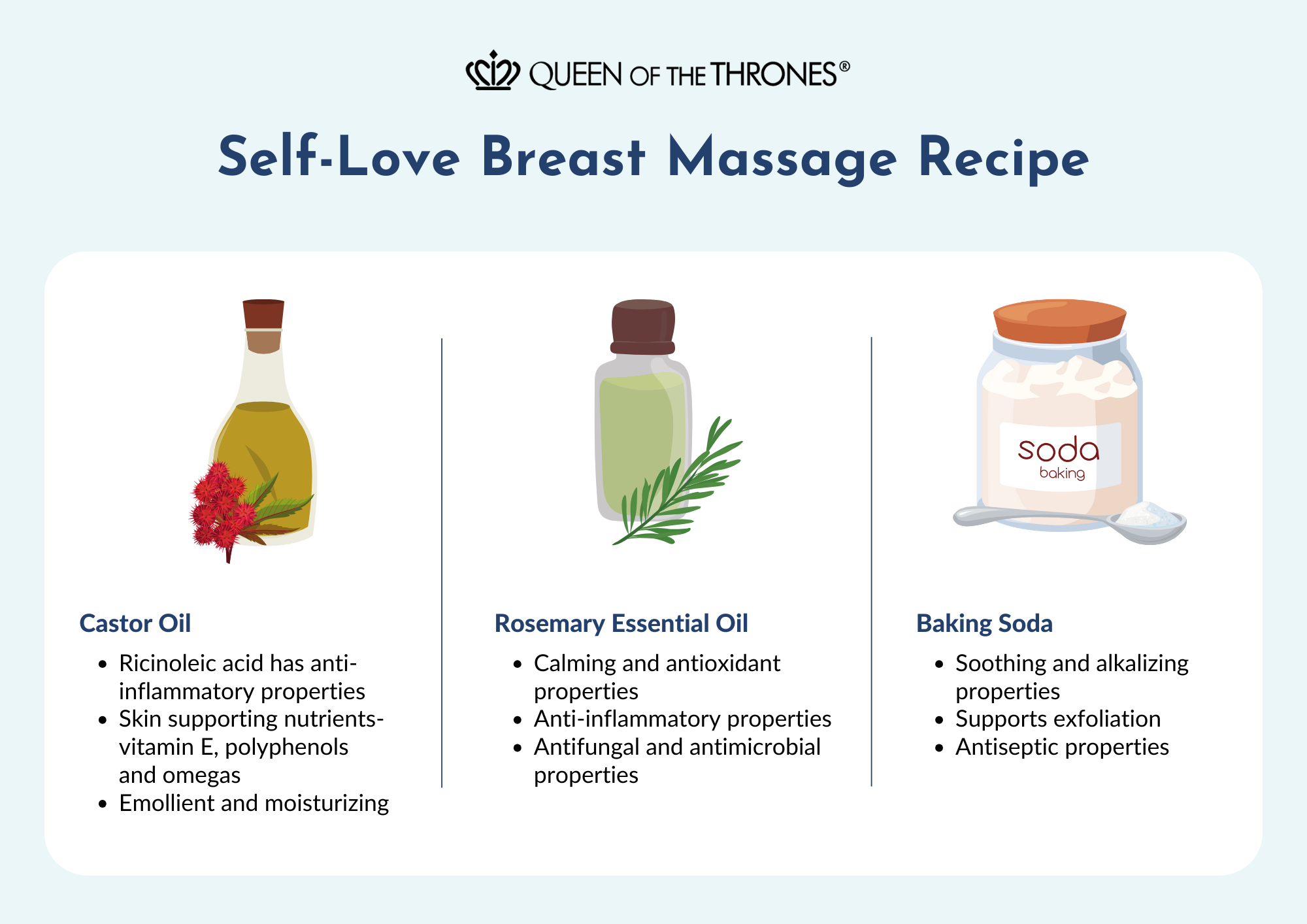 Breast massage recipe by Queen of the Thrones 