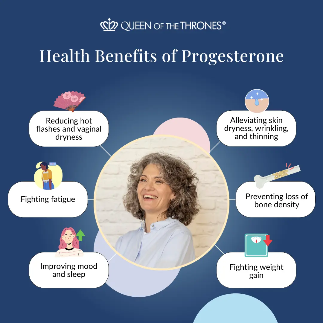 Health benefits of progesterone by Queen of the Thrones