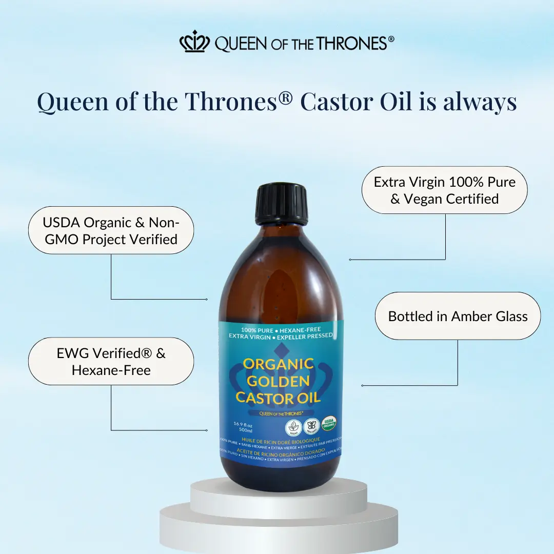 Main features of Queen of the Thrones castor oil