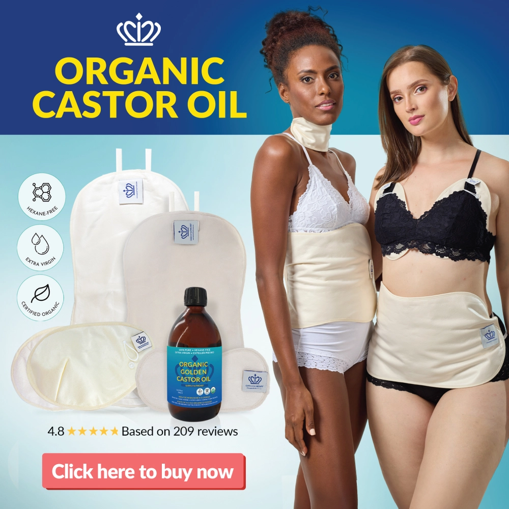Organic Castor Oil buy now button by Queen of the Thrones