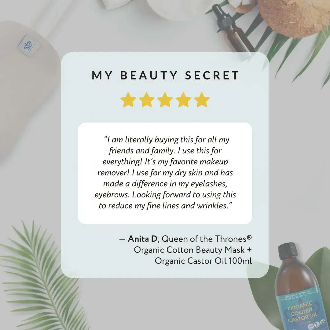 Queen of the Thrones beauty mask testimony